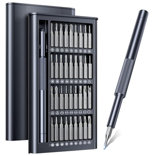 Wesdut 37-in-1 Small Precision Screwdriver Set, Professional Magnetic Mini Repair Tool Kit for Phone, Computer,Watch,Laptop,Macbook,Ring Doorbell,Eyeglass,Electronic, [Bearing Stee