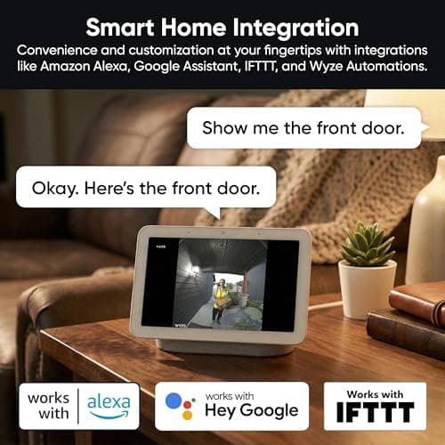 Wyze Battery Video Doorbell Wireless Camera, 1536x1536 HD+ with Color Night Vision, 2-Way Audio, 1:1 Head-to-Toe View, Person/Vehicle/Package Monitor, Wire-Free/Wired Option, 1 Min thumbnail 15