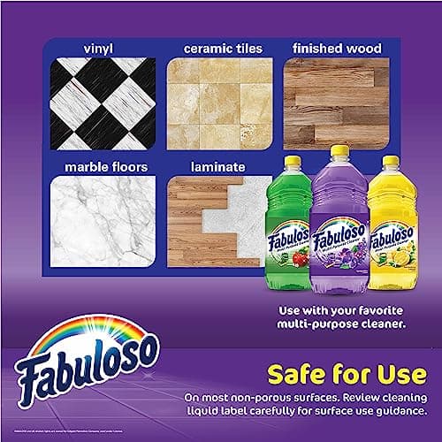 Manopla Limpiadora de Microfibra Fabuloso, Sin Rayones ni Pelusa