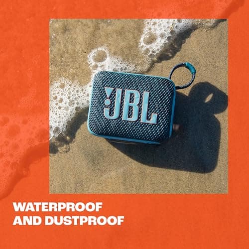 Miniatura de JBL Go 4 - Bocina Bluetooth Ultraportátil, Resistente al Agua y Polvo, Sonido Pro con Bajos Potentes, 7 Horas de Batería, Materiales Reciclados (Morado) 7