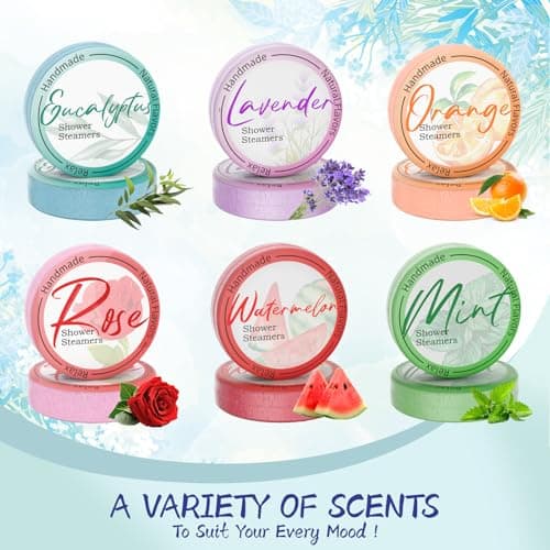HFHO Shower Steamers Aromatherapy 8 Pack Natural Essential Oils Home Spa thumbnail 2