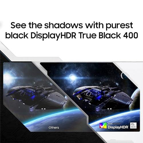 Samsung 49" Odyssey G93SC Series Curved Gaming Monitor, QD-OLED, 240Hz, 0.03ms, DQHD, G-Sync Compatible, FreeSync Premium Pro, Adjustable Stand thumbnail 9