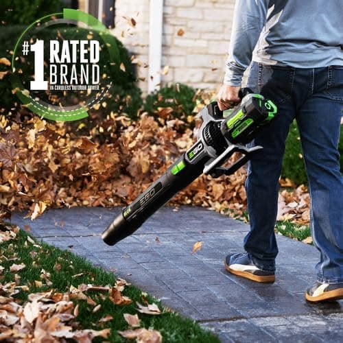 EGO Power+ Cordless Electric Leaf Blower, 880 CFM, Two Batteries - LB8803-2 thumbnail 2