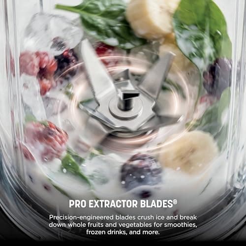 Ninja Nutri-Blender Pro with Auto iQ, 1100PW, (2) 24oz Cups, BN401