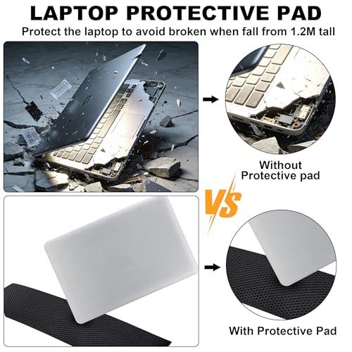 MOZETO Laptop Backpack, 17 Inch Tactical Inspired Utility Large Laptop Backpacks for Men with USB Charger Port 18x14x8 Flight Approved Personal ltem Travel Bag Computer Bag thumbnail 5