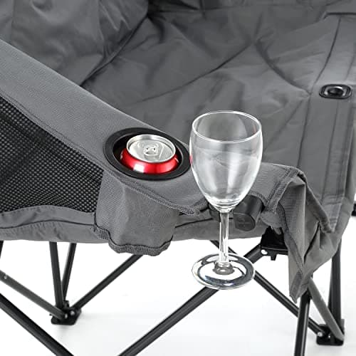 ARROWHEAD OUTDOOR Portable Folding Double Duo Camping Chair Loveseat thumbnail 12