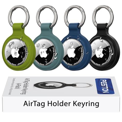 4 Fundas Llavero Impermeables y Antiperdida para Apple AirTag