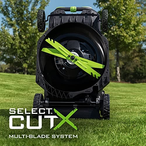 EGO POWER+ Cordless Electric Lawn Mower, Self-Propelled, Includes 56V 7.5Ah Battery and Rapid Charger (LM2135SP) Plus Extra 5.0Ah Battery (BA2800T)