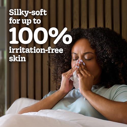 Kleenex Ultra Soft Facial Tissues, 3 Flat Boxes, 120 Tissues per Box, 3-Ply (360 Total), Packaging May Vary thumbnail 3