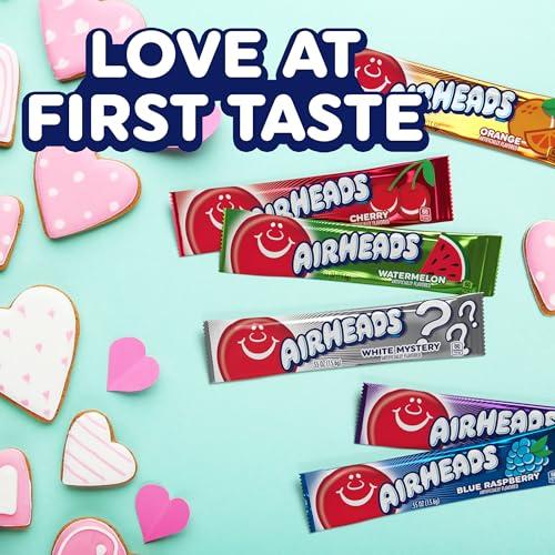 Airheads Mini Barras Surtidas San Valentín con Tarjetas (26 pzas)
