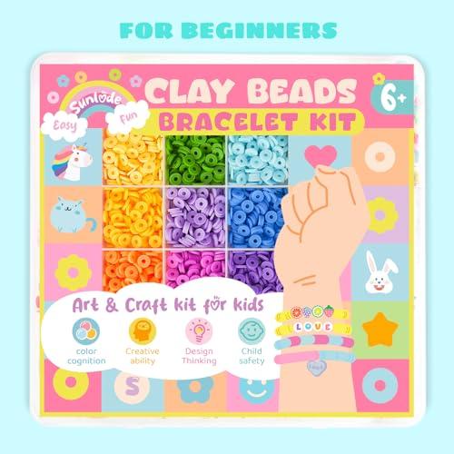 Kit Sunlode para Hacer Pulseras con 5000 Cuentas para Niños
