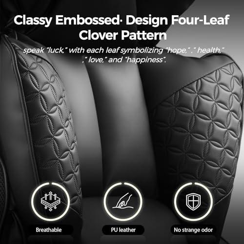 Miniatura de COMHOMA Big and Tall Office Chair 400LBS Wide Ergonomic Gaming Chair with Deluxe Embossing Designed Leather with Foot Rest,150°Reclining Adjustable Armrests Pocket Spring Back Supp 5