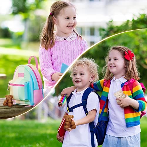 18 Sets de Mini Osos de Peluche Hungdao con Bolsas y Etiquetas Kraft para Recuerdos de Fiesta