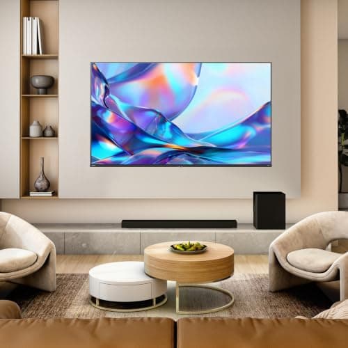 Smart TV Hisense 65" Hi-QLED 4K UHD Roku (Serie E6SR, Modelo 2026) con Dolby Vision y Game Mode Plus