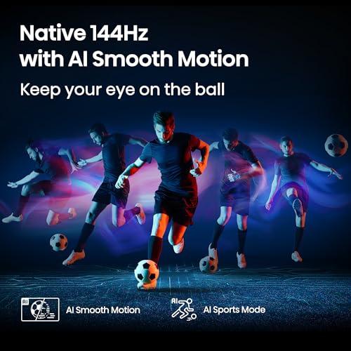 Hisense 85" Class U6 Series Mini-LED 4K UHD Smart Fire TV (85U65QF, 2025 Model) - QLED, Native 144Hz, HDR10+, Dolby Vision IQ, Dolby Atmos, Game Mode Pro, ALLM, Alexa Built in, Bla thumbnail 6