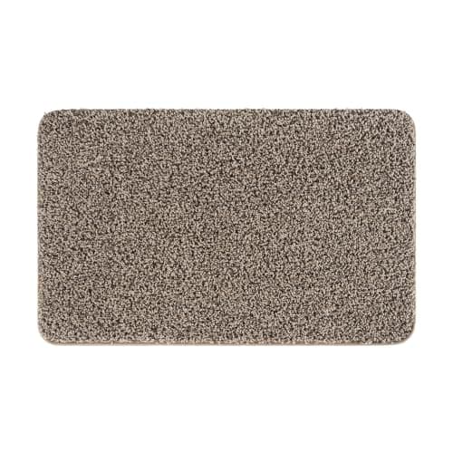 Miniatura de Tapete de Baño Suave y Antideslizante 20''x32'' | Absorbente, Lavable a Máquina, Color Topo 8
