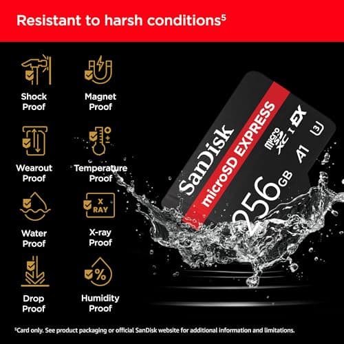 Miniatura de Tarjeta SanDisk microSD Express 256GB: Lista para Switch 2 y Futuro – ¡Hasta 880MB/s! 5