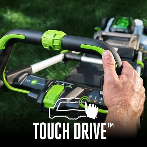 EGO Power+ Electric Lawn Mower, Self-Propelled Cordless with Touch Drive, Includes (2) 56V 4.0Ah Batteries and Rapid Charger – LM2122SP-2 thumbnail 3