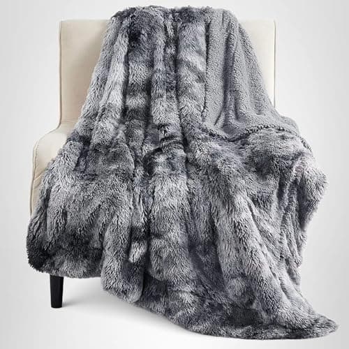 Bedsure GentleSoft Fluffy Fuzzy Faux Fur Throw Blanket for Couch, Soft Sherpa Fleece Cozy Gifts for Women, Plush Bed Blanket Room Decor for Men, Thick Warm Teen Gifts Winter Beddin thumbnail 10