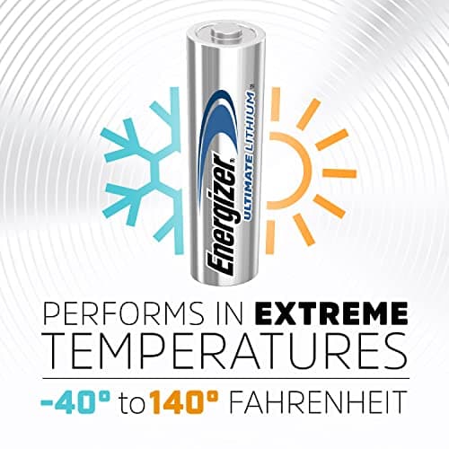 Energizer Ultimate Lithium AA Batteries (8 Pack), 1.5V Lithium Double A Batteries thumbnail 6