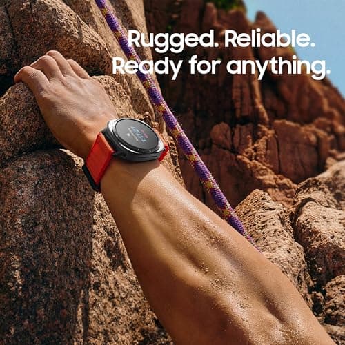 Samsung Galaxy Watch Ultra (2025) 47mm LTE Smartwatch, Titanium Casing, Advanced Sleep Coaching, Running Coach, Energy Score, Heart Rate Tracking, GPS, Titanium White [US Version,  thumbnail 8