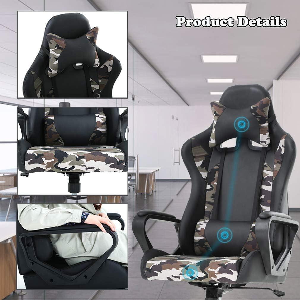 Office Chair Gaming Chair Desk Chair Ergonomic Executive Swivel Rolling Computer Chair with Lumbar Support