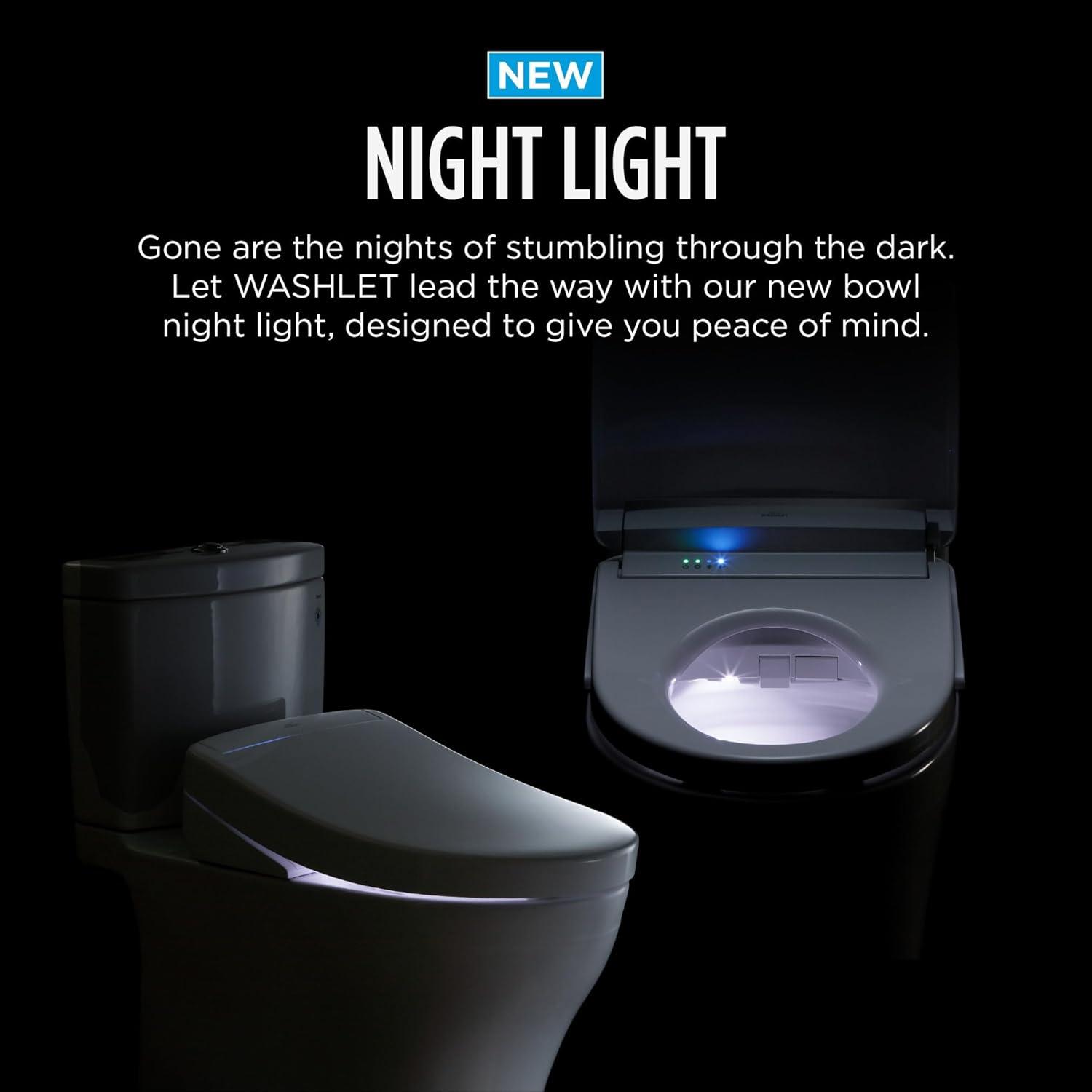 Asiento Bidet Electrónico TOTO WASHLET S2 con Calentamiento Instantáneo, PREMIST y EWATER+