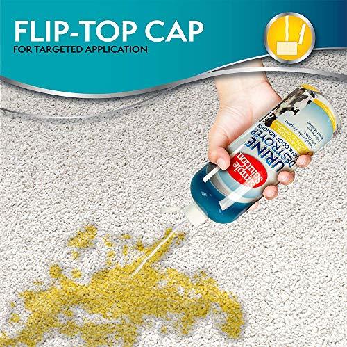 Simple Solution Urine Destroyer Enzymatic Cleaner | Pet Stain and Odor Remover with 2X Pro-bacteria Cleaning Power | 32 Ounces thumbnail 5