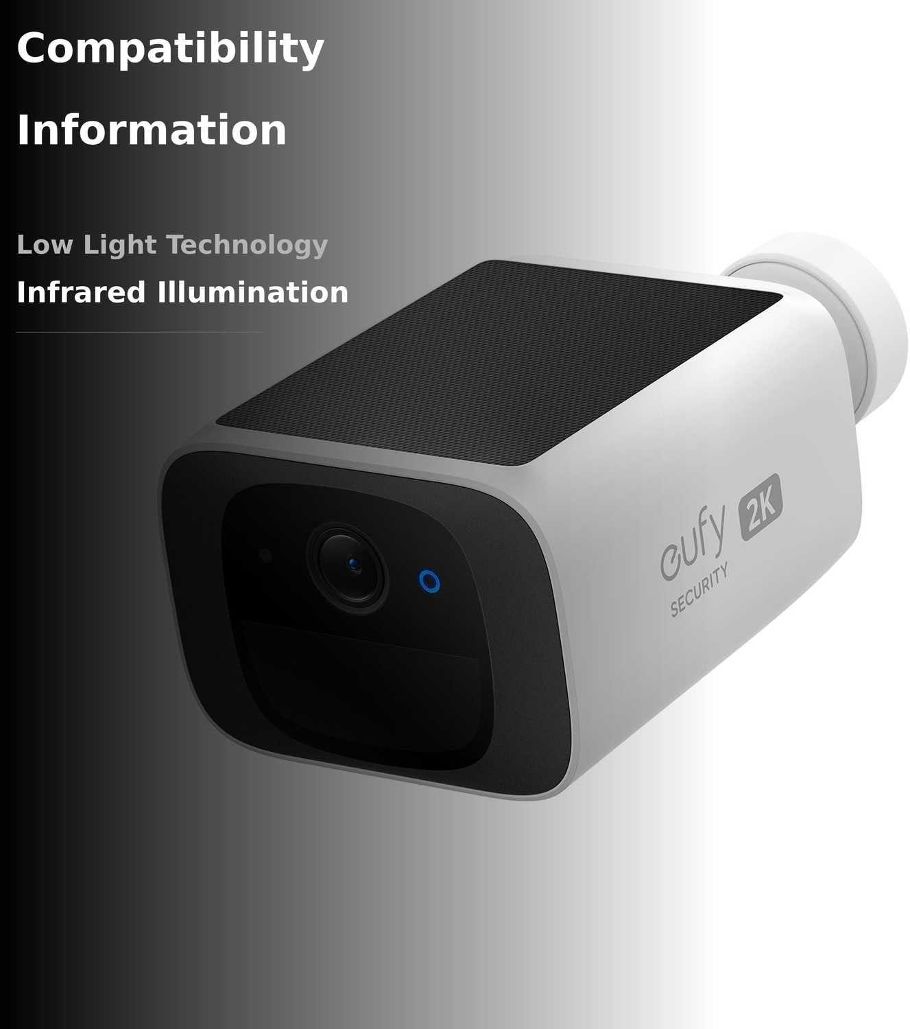 Cámara Solar de Seguridad eufy SoloCam S220 2K: ¡Inalámbrica y con Energía Continua!