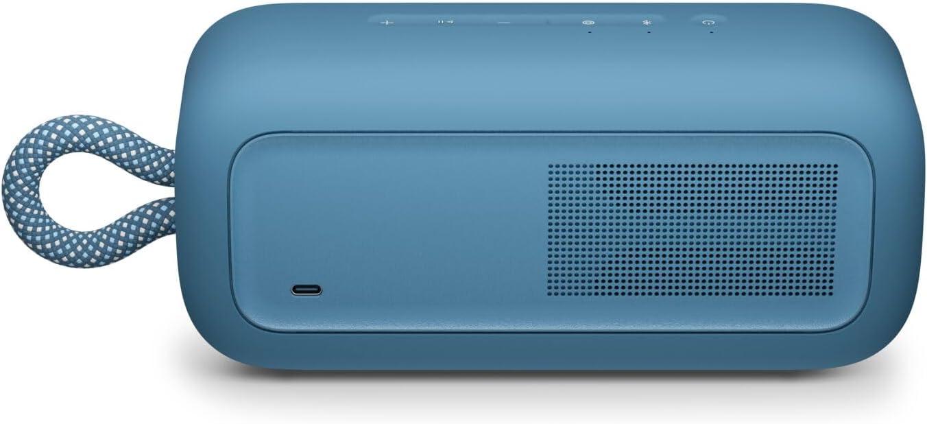 Bose SoundLink Plus Portable Bluetooth Speaker, Wireless Outdoor Speaker, Up to 20 Hours Battery Life, Waterproof and Dustproof, Blue Dusk