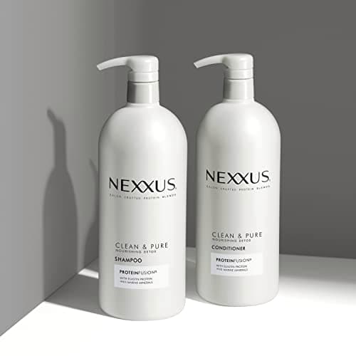 Nexxus Clean and Pure Clarifying Shampoo and Conditioner 2-Pack With ProteinFusion, for Nourished Hair Paraben Free 33.8 oz thumbnail 6