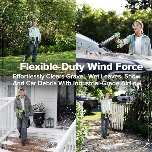 Greenworks 24V 12 in String Trimmer & 270 CFM Blower Combo, 2.0 Ah Battery thumbnail 8