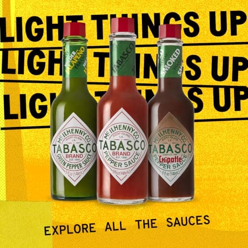 (S&S) 5-Oz TABASCO Habanero Hot Sauce (Spicy & Fruity, Jamaican-Style)