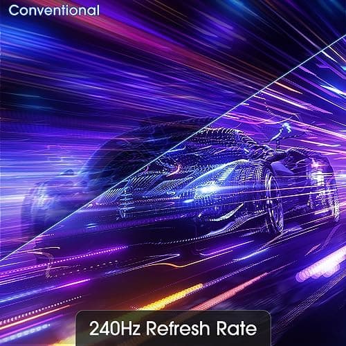 Sceptre New 24.5-inch Gaming Monitor 240+Hz 1ms DisplayPort x2 HDMI x2 100% sRGB AMD FreeSync Premium Build-in Speakers, Machine Black 2025 (E255B-FWD240 Series) thumbnail 5