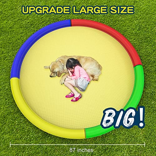 Splash Pad Growsland Extragrande con Aspersor para Niños y Mascotas