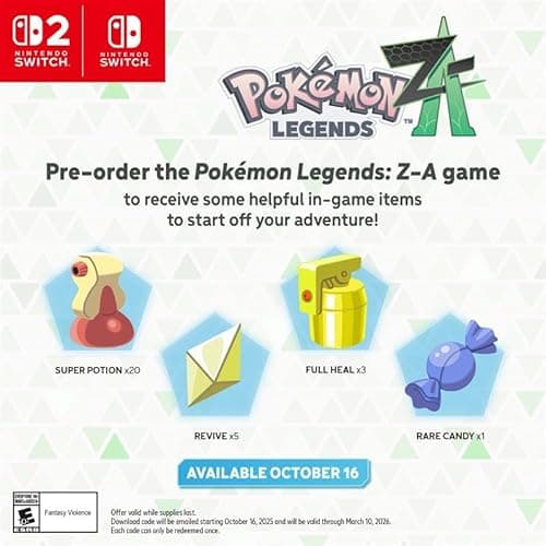 Pokémon™ Legends: Z-A - Nintendo Switch™ 2 Edition thumbnail 2