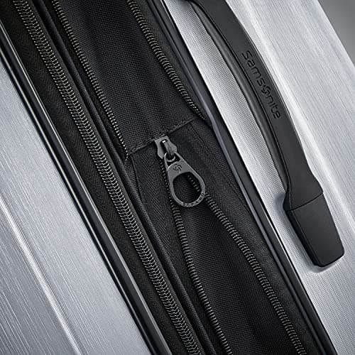 Samsonite Centric 2 Hardside Expandable Luggage with Spinner Wheels, Silver, 2-Piece Set (20/24)