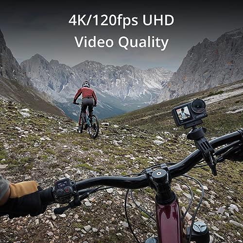 DJI Osmo Action 4 Standard Combo, 4K/120fps Waterproof Action Camera with a 1/1.3-Inch Sensor, Stunning Low-Light Imaging,10-bit & D-Log M Color Performance, Long-Lasting 160 Mins, thumbnail 7