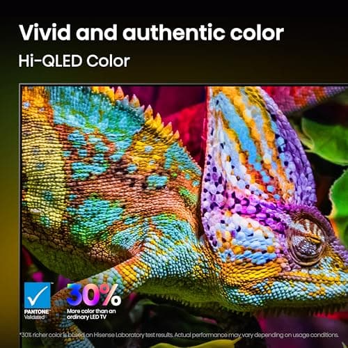 Hisense 85" U6 Pro Series Mini‑LED ULED 4K UHD HDR Gaming AI Smart Fire TV (85U6SF Pro, 2026 New) – Hi-QLED, Native 144Hz, Motion Rate 480, Dolby Vision IQ · Atmos, HDR10+, Glare-F thumbnail 10