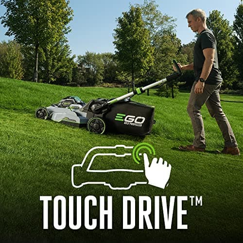 EGO POWER+ Cordless Electric Lawn Mower, Self-Propelled, Includes 56V 7.5Ah Battery and Rapid Charger (LM2135SP) Plus Extra 5.0Ah Battery (BA2800T)