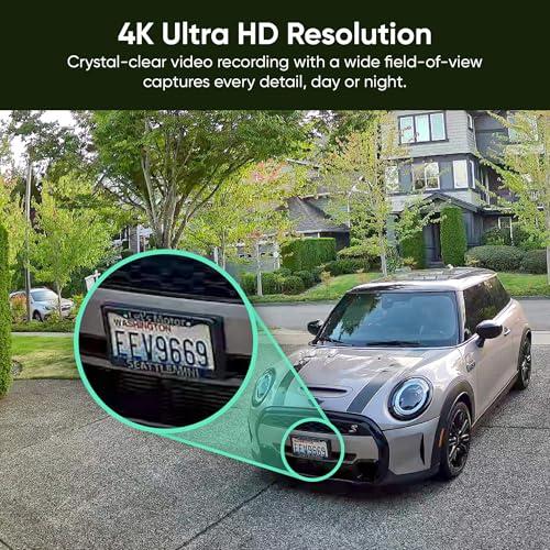 WYZE Cam Pan v4, 4K Smart Security Camera, AI Indoor/Outdoor Cameras for Home Security, Baby & Pet, Color Night Vision, 360° Pan/Tilt/8 x Digital Zoom, 2.4G & 5G, Works with Alexa  thumbnail 3