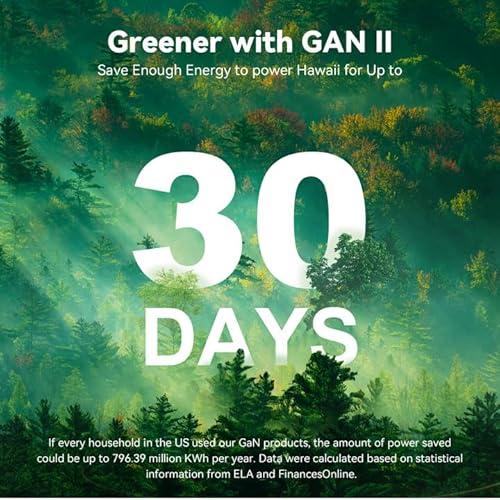 Cargador Rápido Plegable SELORE GaN USB-C 67W con 2 Puertos y Cable de 100W