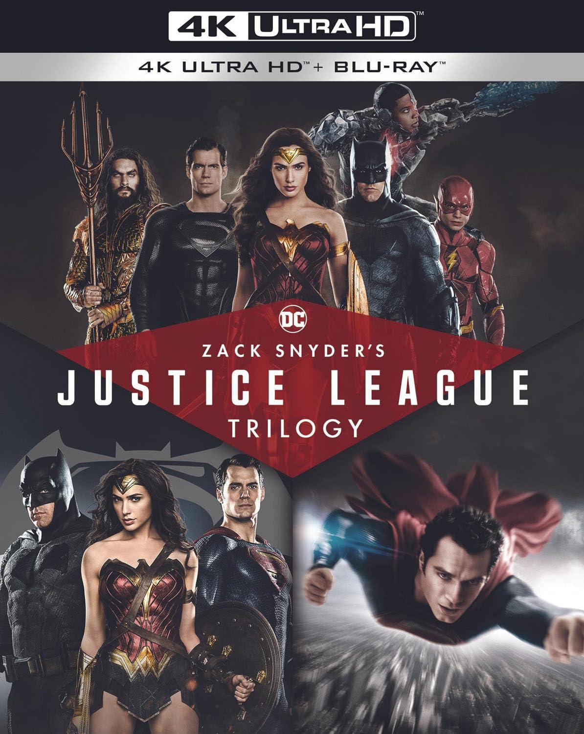Zack Snyder's Justice League Trilogy (4K Ultra+ Blu-ray) [4K UHD]