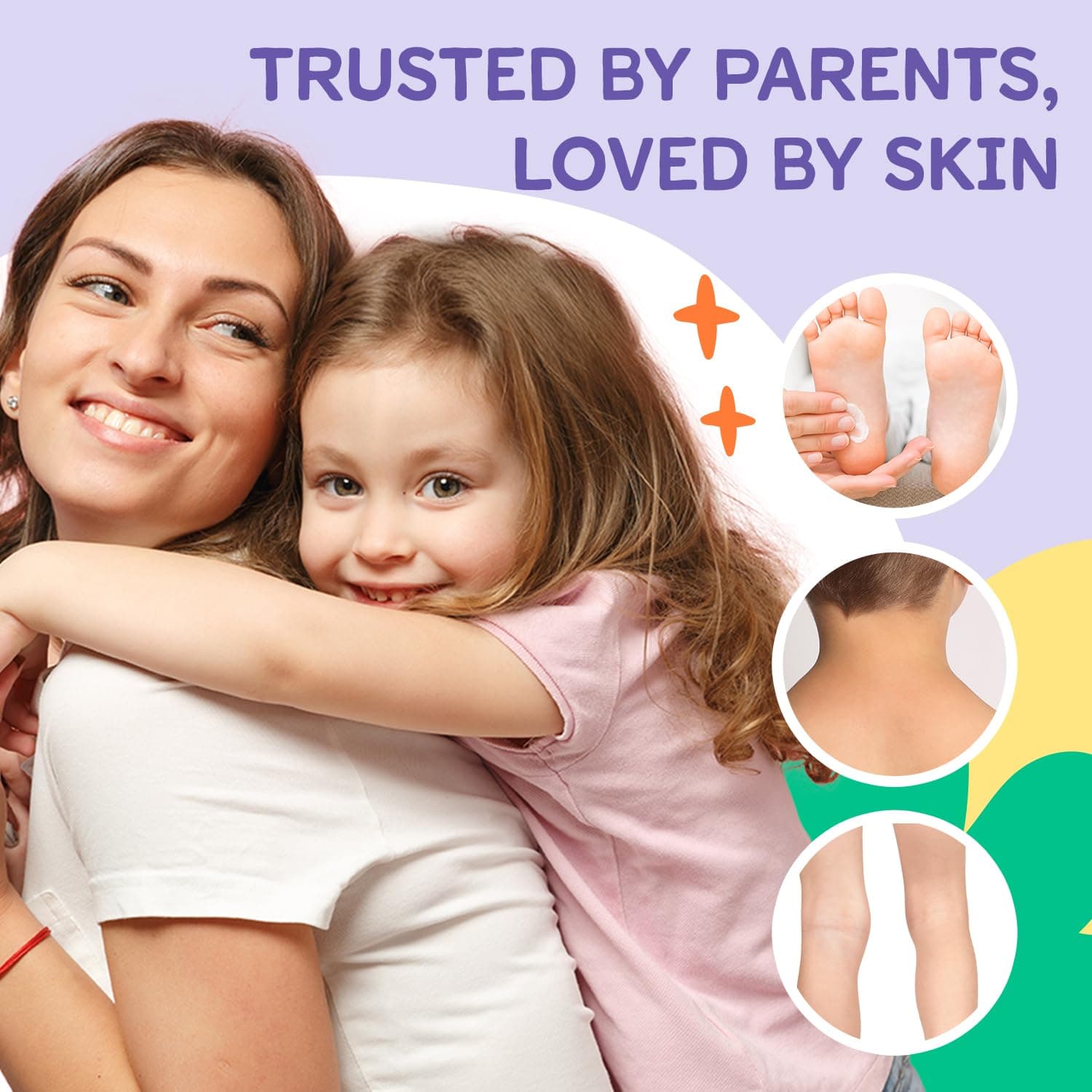 Magnesium Lotion for Kids & Babies Sleep - Bedtime Calming Body Cream with Natural Ingredients & Multi Vitamins - Topical Magnesium Soothing Relief,