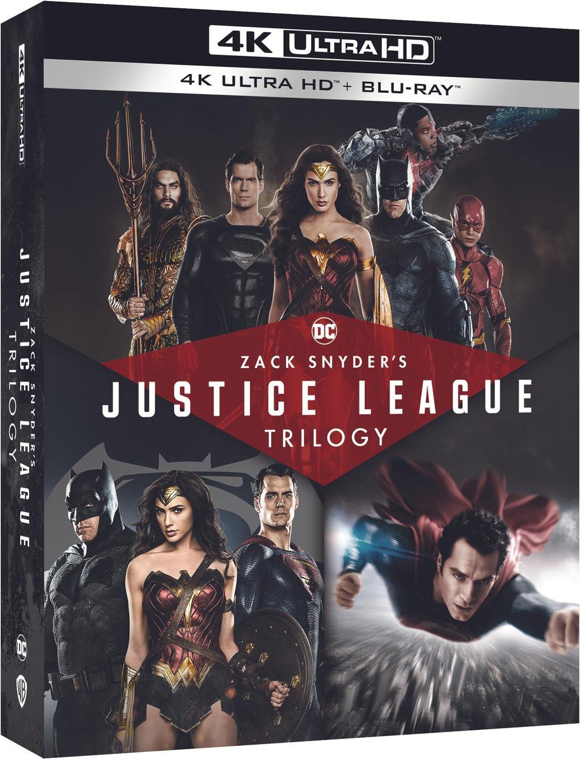 Zack Snyder's Justice League Trilogy (4K Ultra+ Blu-ray) [4K UHD]