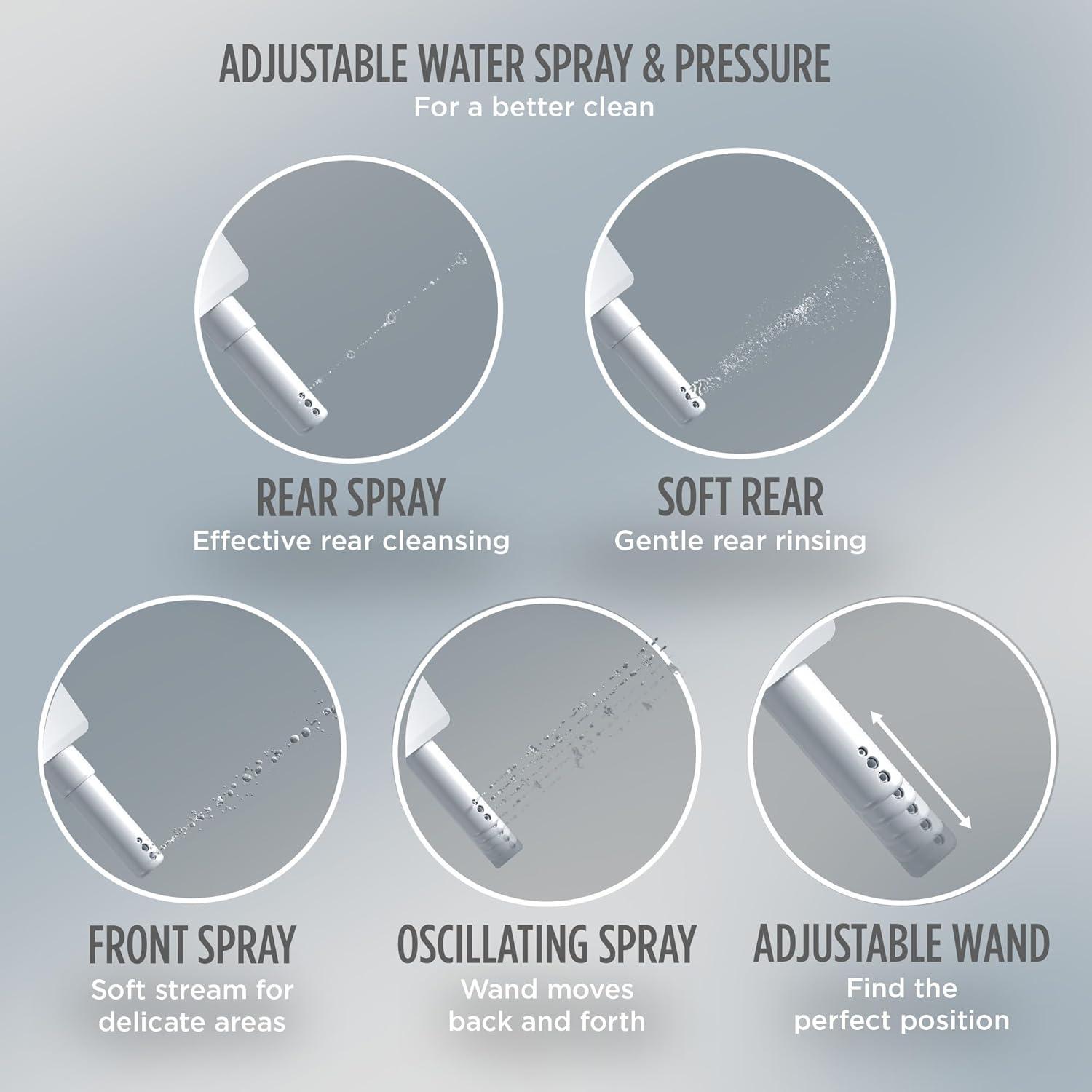 Asiento Bidet Electrónico TOTO WASHLET S2 con Calentamiento Instantáneo, PREMIST y EWATER+