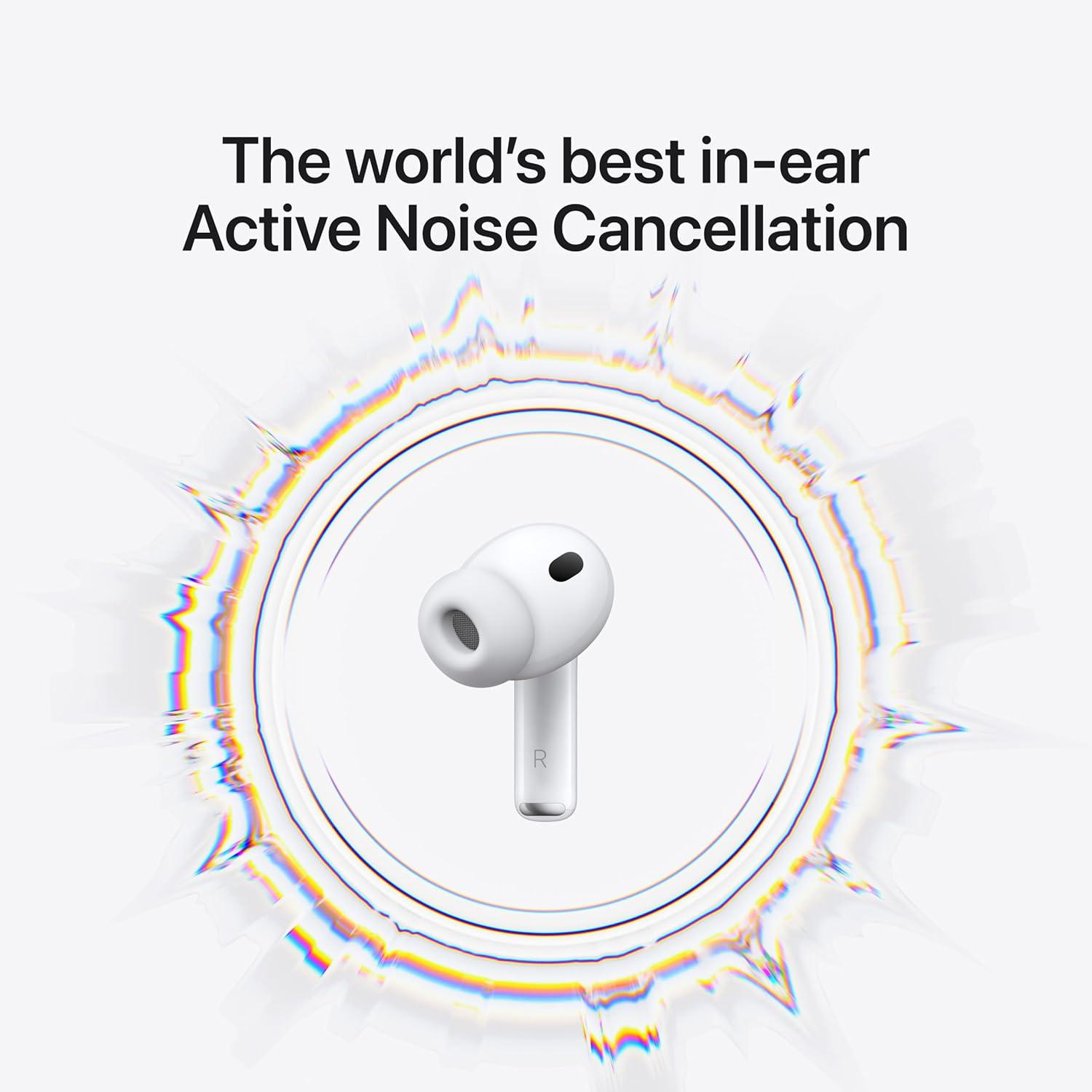 Miniatura de Apple AirPods Pro 3 Wireless Earbuds, Active Noise Cancellation, Live Translation, Heart Rate Sensing, Hearing Aid Feature 2