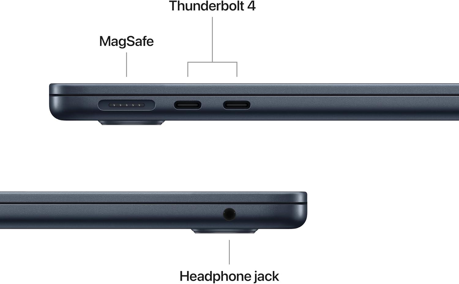 Miniatura de Apple 2025 MacBook Air 13" M4: Apple Intelligence, Liquid Retina 13.6", 16GB Memoria, 256GB SSD 3