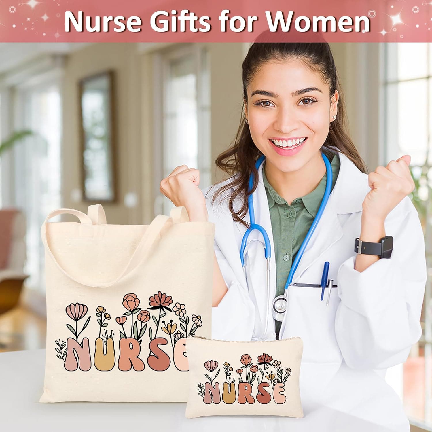 Miniatura de Nurse Gift Box for Women, Thoughtful Appreciation Gift for Nurses, Perfect for Nurse Week 2