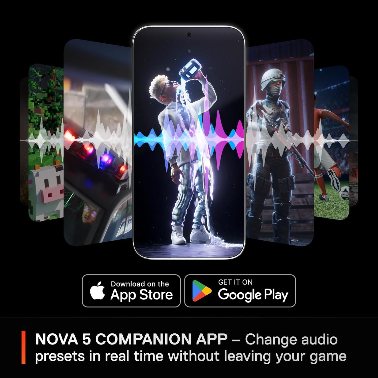 SteelSeries Arctis Nova 5 Wireless Multi-System Gaming Headset